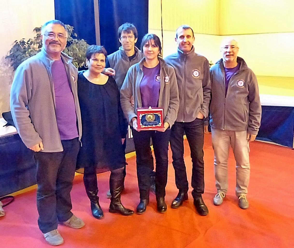 Nuit des Sports Villeneuve - 30 ans Ceinture noire Evelyne HANTUTE, 25 novembre 2016