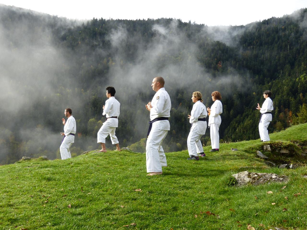 Week-end respiration-détente  1er octobre 2017 Aulon (65)