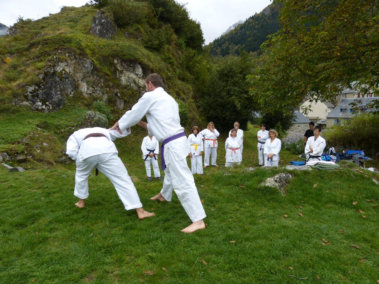 Wa-jutsu Agenais et Villeneuvois 1er octobre 2017 Aulon (65)