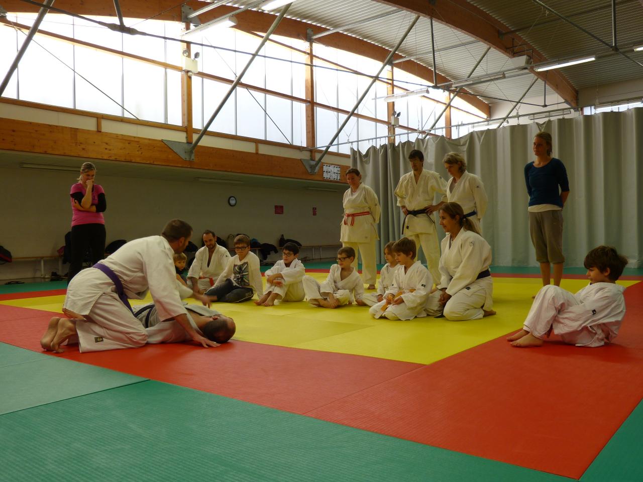 Cours Enfants-Parents 9 dec. 2017 Wa Jutsu Villeneuvois