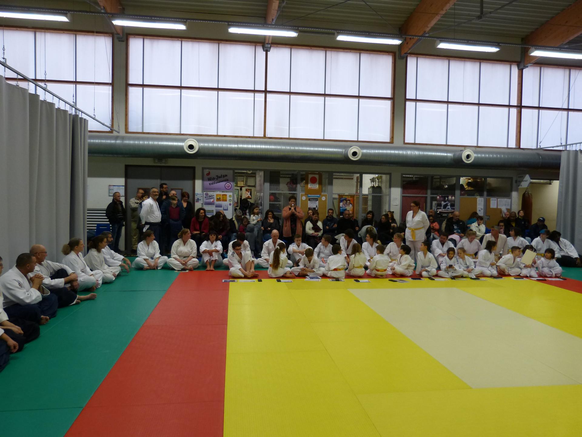 Kagami-Biraki Villeneuve 19 janvier 2019 Allocution de Mme Albinet, chargée des sports