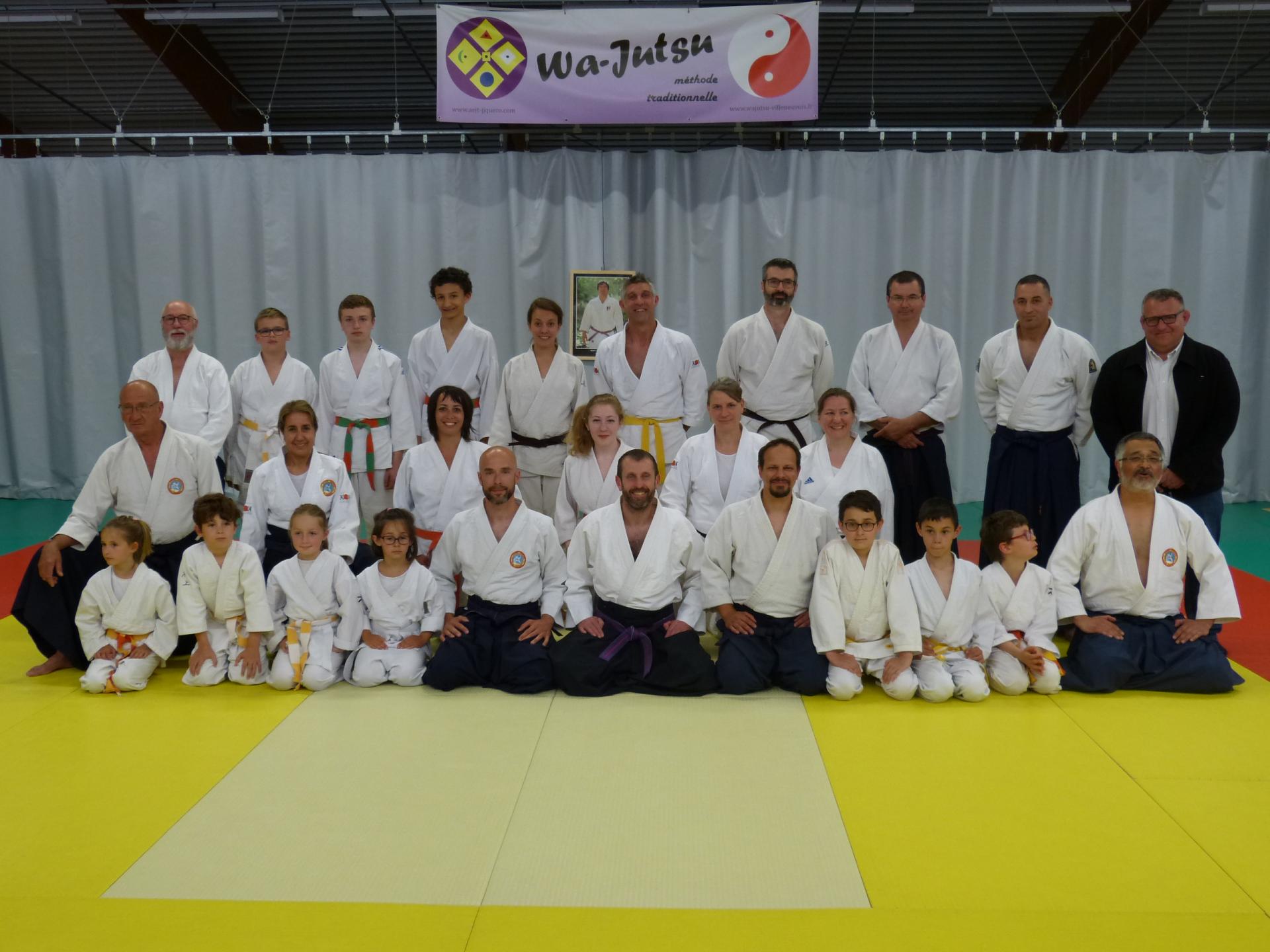 Cérémonie de remise des grades 15 juin 2019 Wa-Jutsu Villeneuvois