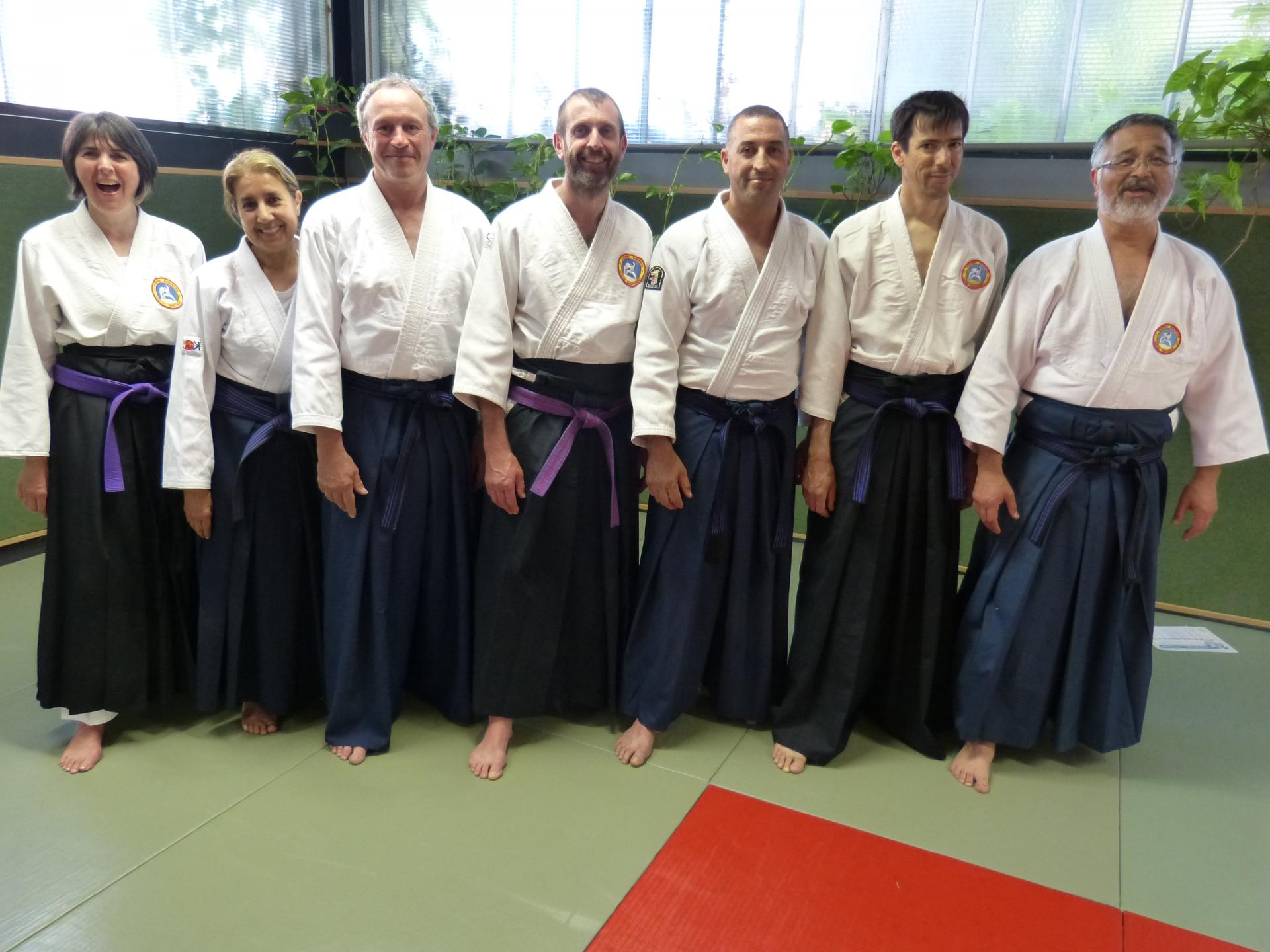 Remise grades Wa-Jutsu Agenais promus et invités18 juin 2019